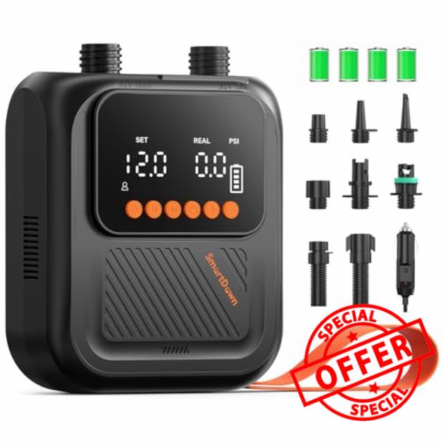 Rechargeable Paddle Board Pump
