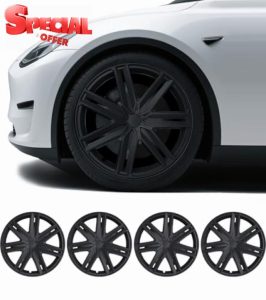 19 Inch Wheel Cover hubcaps Compatible with Tesla Model Y Wheel Cover