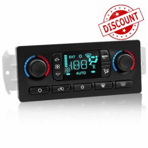 599-211XD AC Climate Control Module Panel Switch Compatible with 2003-2009 Cadillac Escalade Chevrolet Avalanche Silverado Suburban Tahoe GMC Sierra Yukon Replace#10367041 10367042 ﻿