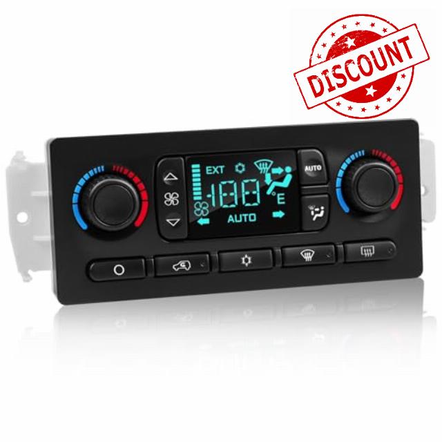 599-211XD AC Climate Control Module Panel Switch Compatible with 2003-2009 Cadillac Escalade Chevrolet Avalanche Silverado Suburban Tahoe GMC Sierra Yukon Replace#10367041 10367042 