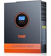 10000W Split-Phase Solar Inverter 48V to 120/240V Converter for Home, RV, Truck, Pure Sine Wave P...