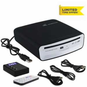 Portable CD Player for Car - Universal USB External CD Player for Car