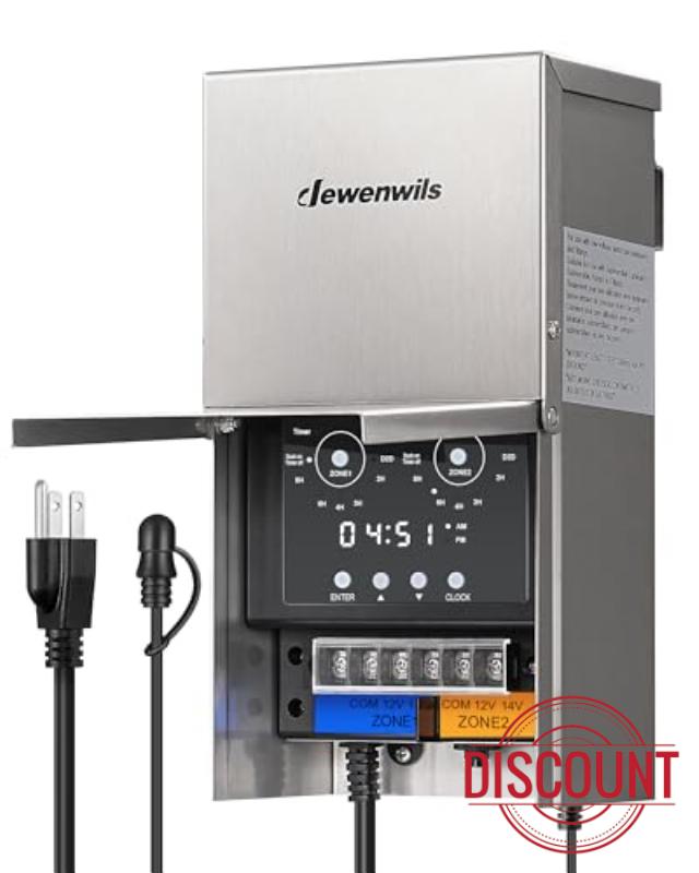 DEWENWILS 300W Low Voltage Landscape Transformer