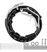 MuHize YTE33439 Rear AC Line Set - Upgraded Air Conditioning Hoses Replacement Lines Compatible w...