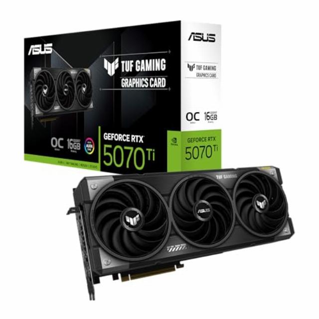 ASUS TUF Gaming GeForce RTX ™ 5070 Ti 16GB GDDR7 OC Edition Gaming Graphics Card (PCIe® 5.0