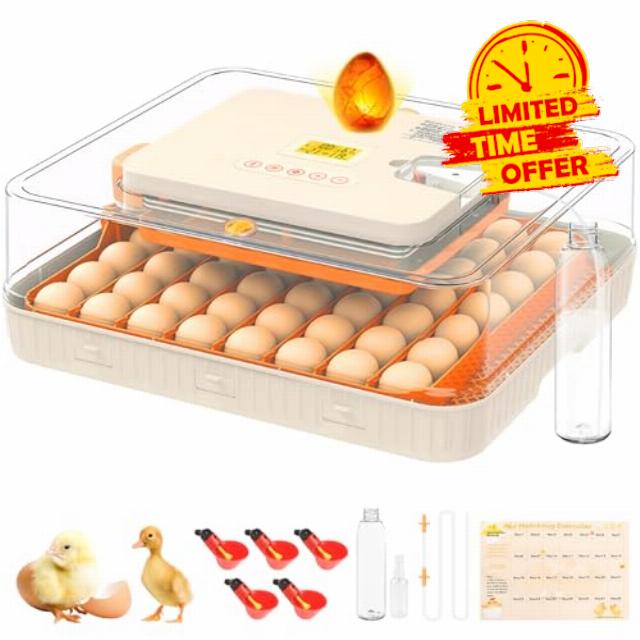 56 Egg Incubator for Hatching Eggs