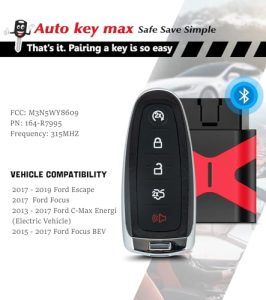 Smart Remote Key M3N5WY8609 164-R7995 with 4D Chip