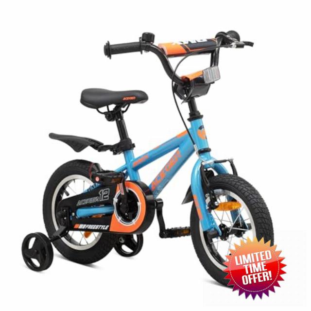 ACEGER Freestyle BMX Style Kids Bike for Ages 2-12 Years Old Boys Girls and Toddler