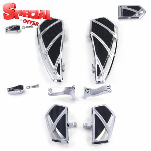 Phantom Floorboards Kit Footboards for Harley Touring Street Glide