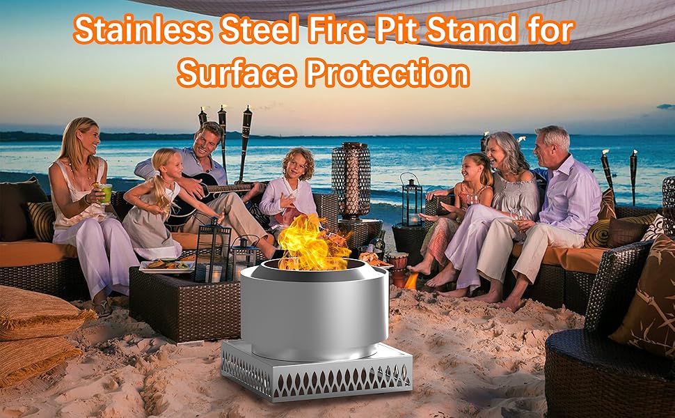 fire pit stand