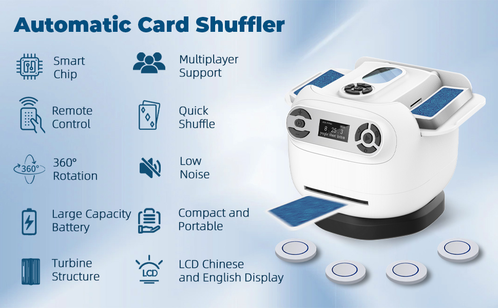 Automatic Card Shuffler and Dealer Machine
