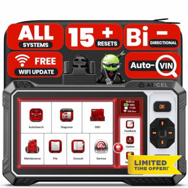 ANCEL OBD2 Scanner FX6100 Bidirectional Scan Tool