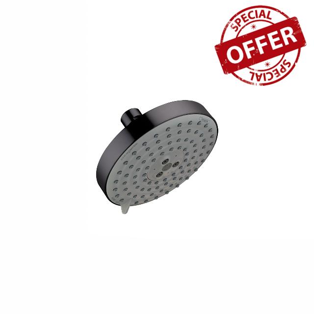 hansgrohe Raindance S 5-inch Modern Showerhead 3-Spray BalanceAir