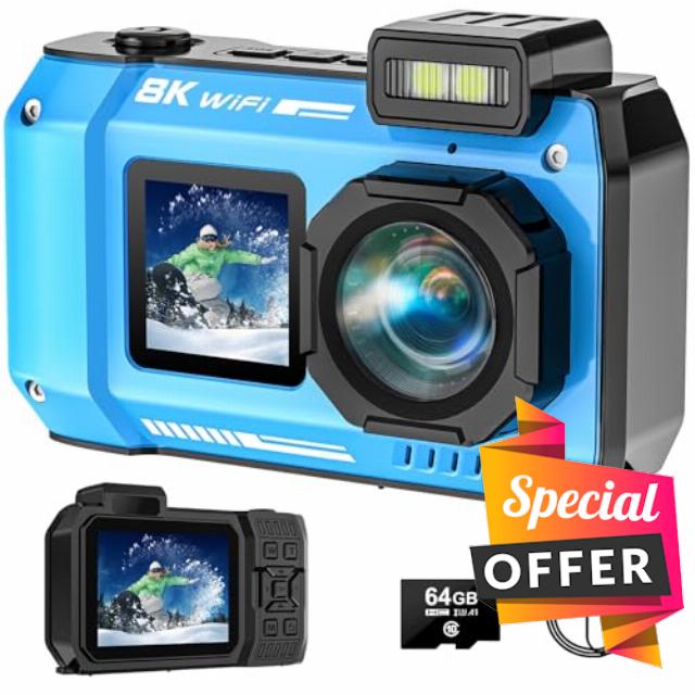 UHD 8K Underwater Camera