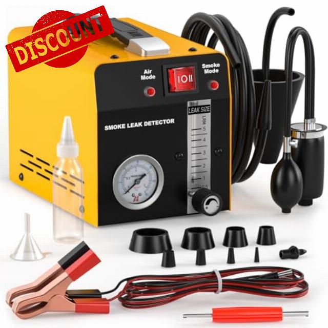 Smoke Machine Automotive Leak Detector with Built-in Air Pump