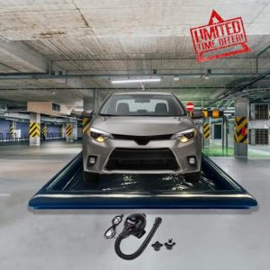Inflatable Car Wash Mat 9.7' x 19.5' Containment PVC Garage Floor Mat Non-Slip Heavy Duty Waterproof Protection from Water
