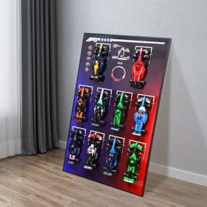 Wall Mount Made for Lego Speed Champions F1