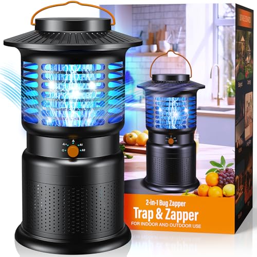 4-in-1 Mosquito Zapper with Ultra-Quiet Suction