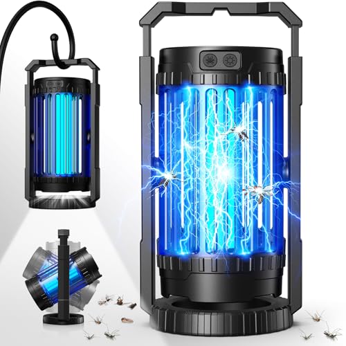 5000mAh Rechargeable 4 in 1 Electric Mosquito Zapper