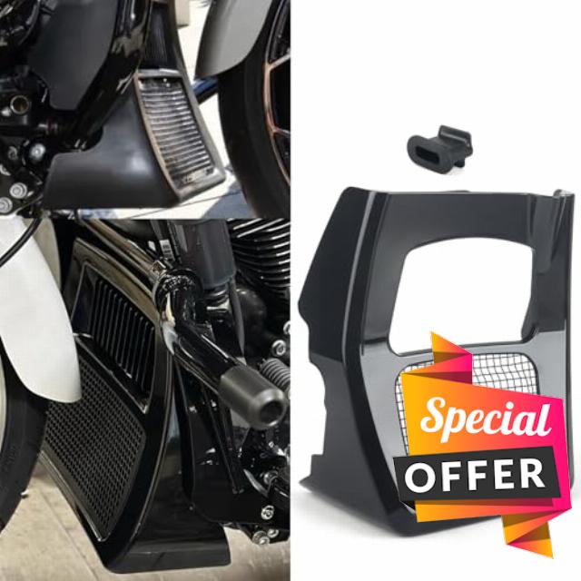 Chin Spoiler Fairing Cover Front Radiator Shrouds for CVO Road Glide FLTRXSE/Electra Glide Standard FLHT 2019-2022/ Road King Special FLHRXS 2017-2024/ Street Glide Special FLHXS 2017-2023