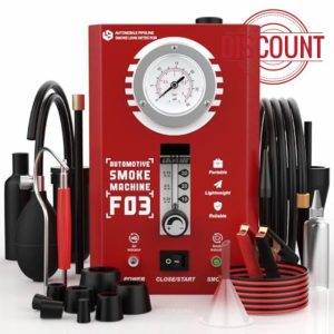 Smoke Machine Automotive with Pressure Gauge and Flow Meter