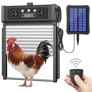 LCD Screen Chicken Door with Timer & Light Sensor