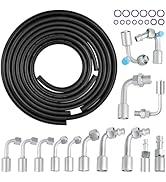 MuHize Automotive A/C Hose & Fitting Kit, Universal A/C Air Conditioning Extended Length Hoses,In...