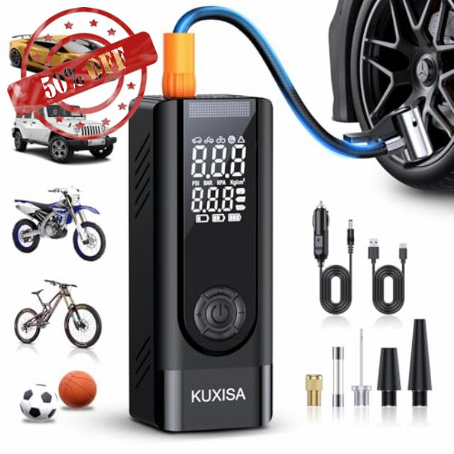 Tire Inflator Portable Air Compressor