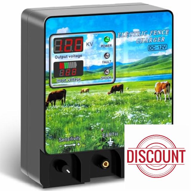 9 High Joule Electric Fence Charger