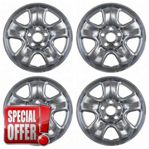 Chrome Wheel Skins Compatible with Honda CRV 2012-2016; 16 inch Wheel Covers;Set of 4 Packs