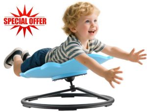 ChromeWheels Sensory Swivel Chairs for Kids