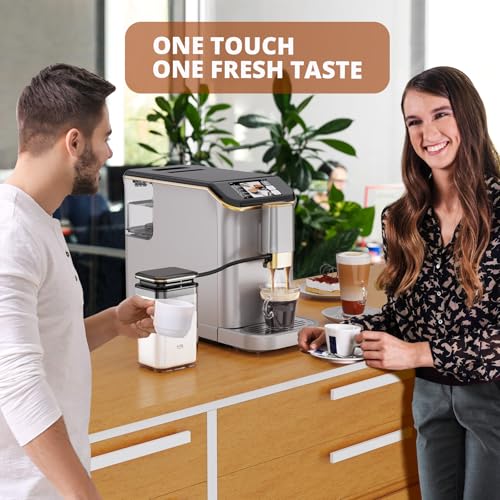 20 Bar Pressur & 15 Grind Settings for Latte