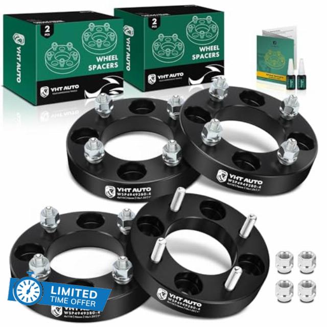 YHTAUTO 4x110mm Wheel Adapters 1 Inch Compatible with Honda Kawasaki Yamaha