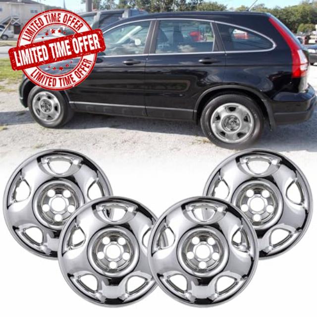 17" Chrome Wheel Skins (Set of 4) for 2007-2011 Honda CR-V