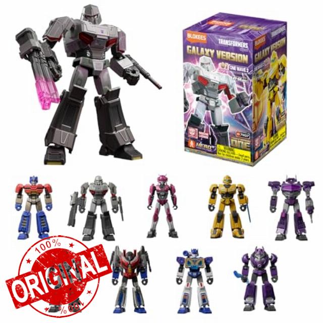 BLOKEES Figures Transformers Galaxy Version 07 One Wave 2 Model Kits for Ages 10+ | Collectible Action Figure Building Set | Toy Gift for Kids & Adults