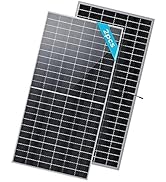 Renogy Bifacial 2pcs 450 Watt Solar Panels 12/24 Volt Monocrystalline PV Power Charger On/Off-Gri...