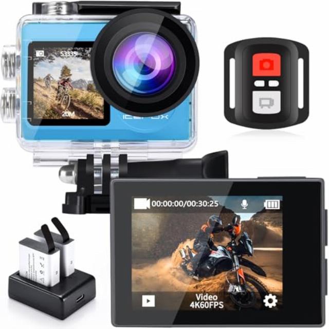 icefox Action Camera 4K 60FPS 20MP