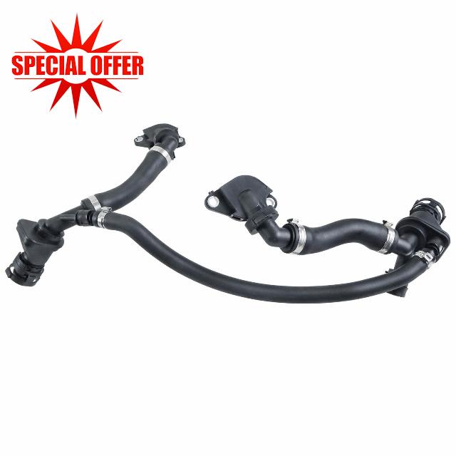 Crankcase Breather Hose Connecting Line Compatible with BMW 5 6 7 Series 550IX drive 650IX drive 750l IX drive Replaces 11158647961 11158637873 11157640285 11157601451