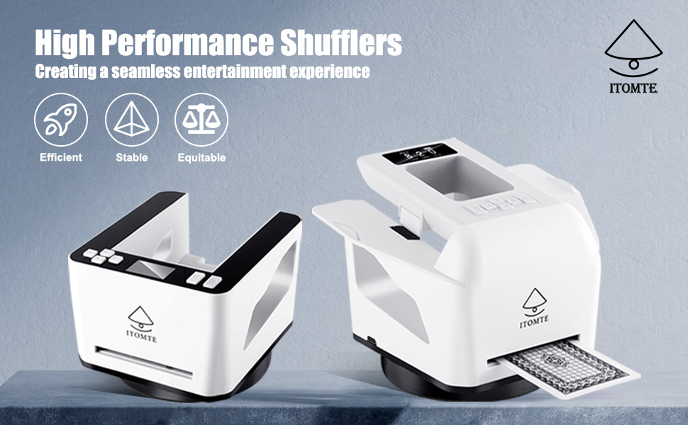 Automatic Card Shuffler and Dealer
