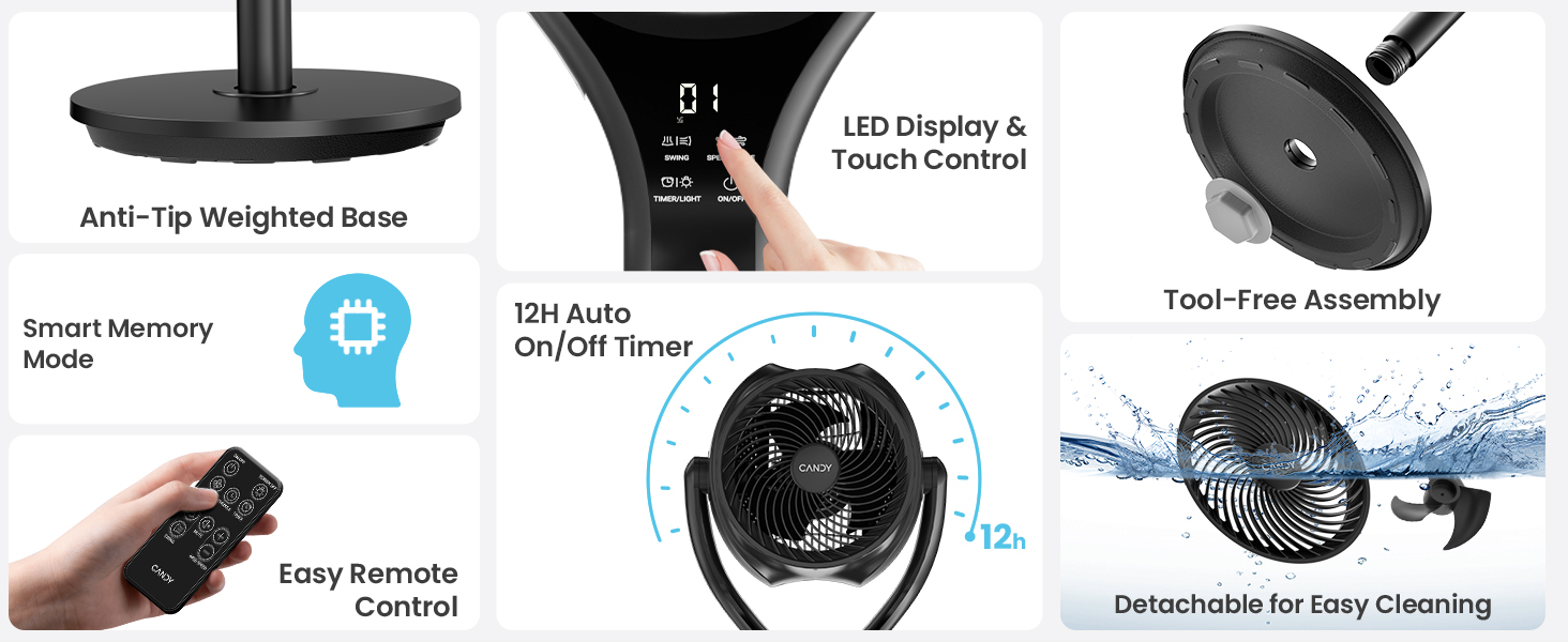 fan for bedroom