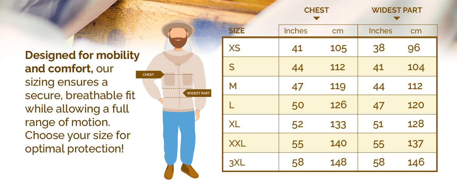 ventilated bee jacket bee jacket for men sting proof bee keeping jacket