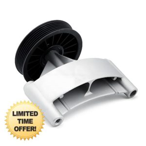 5.0 L Smoke Pump Eliminator Bracket with Idler Wheel 68110 M-8604-A50 037995361106 for Mustang 302/351W 1979-1993