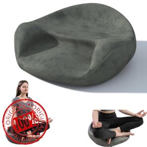 Meditation Cushion & Floor Pillow Seat - No More Numb Legs Comfortable Memory Foam Sitting for Adult