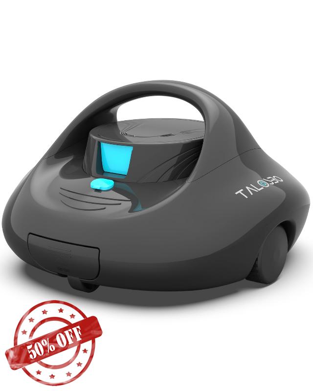 (2025 Upgraded) TALOSBO Pleco Se Cordless Pool Vacuum Up to 130 Mins Runtime