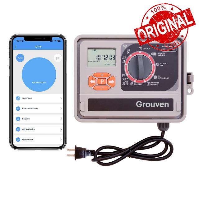Garden Smart 11-Zone WiFi Sprinkler Controller Watering Timer Irrigation System Outdoor/Indoor