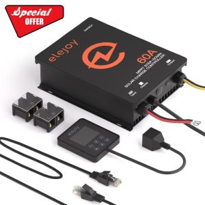 2700W MPPT Solar Charge Controller 60A 10V-60V Battery System Auto