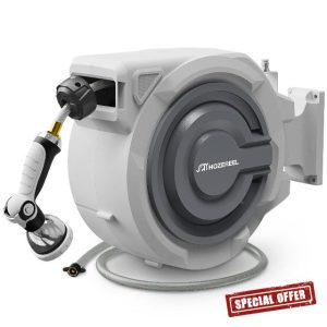 110 FT Retractable Garden Hose Reel by HOZEREEL