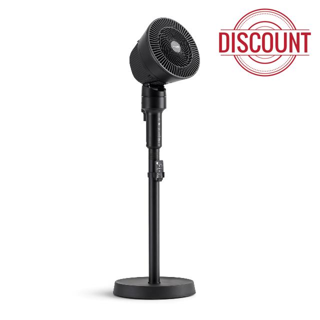 IRIS USA WOOZOO Air Circulator Pedestal Fan with Remote