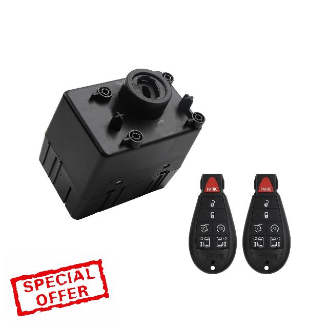 Boomotor Wireless Ignition Module w/ Remote Key Compatible with 2011-2013 Jeep Grand Cherokee