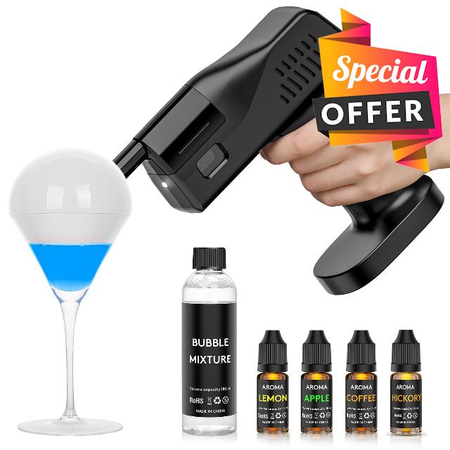 Smoking Gun for Cocktails and Food